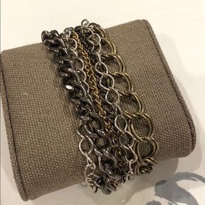 Multi chain bracelet